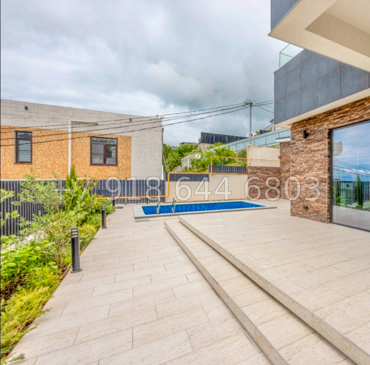 № 61 в. Коттедж с бассейном и новым ремонтом в Сочи Хоста - миниатюра 31