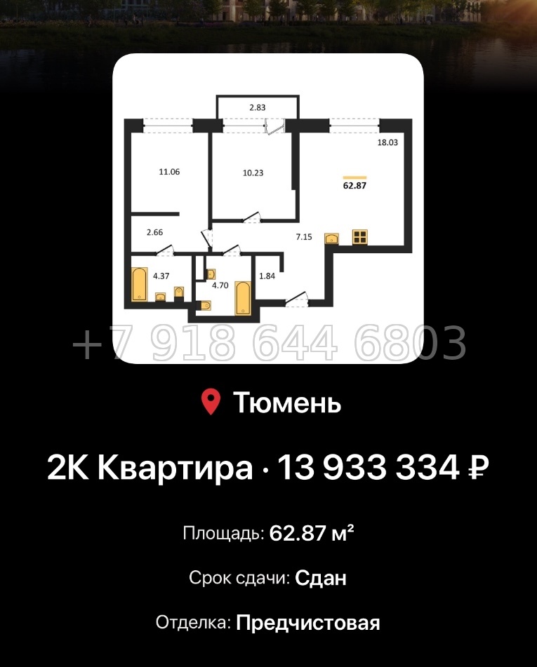 № 3. Европейский берег 2.0 Тюмень  - миниатюра 53