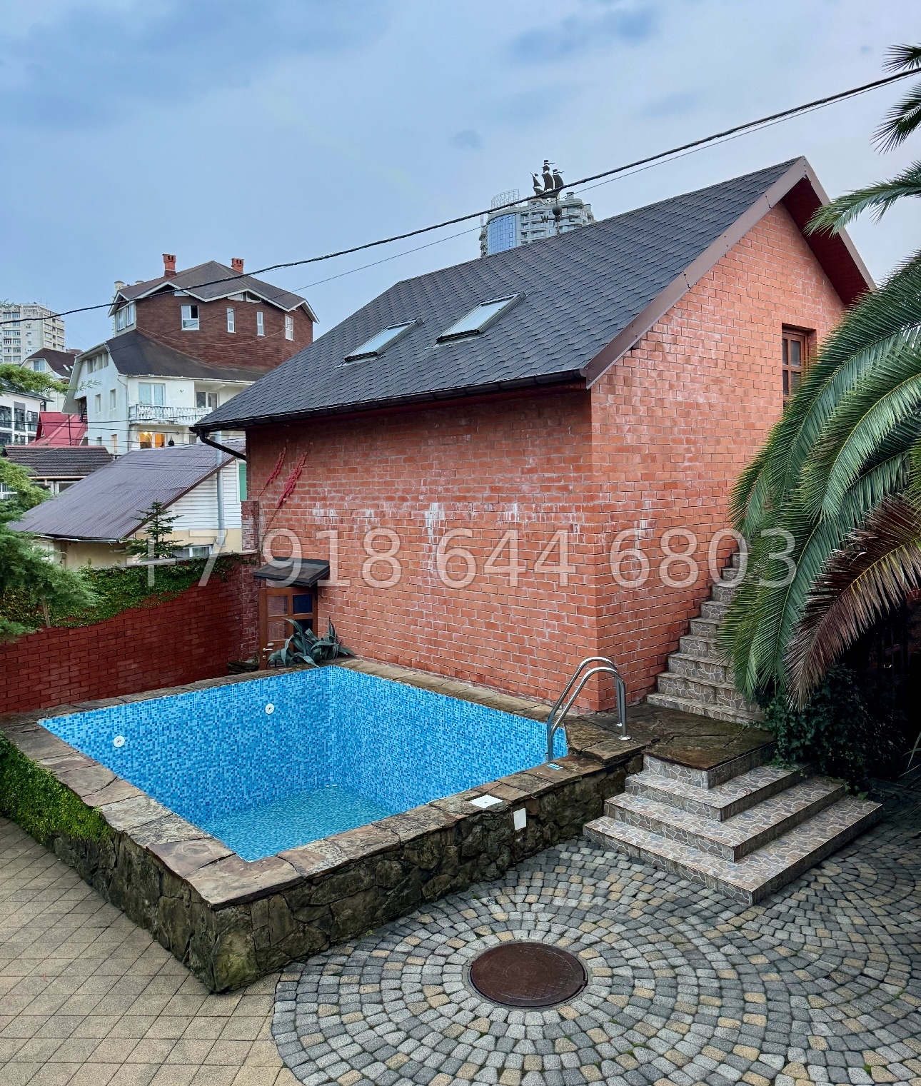 № 52 в. Дом в центре города Сочи с бассейном  - миниатюра 26