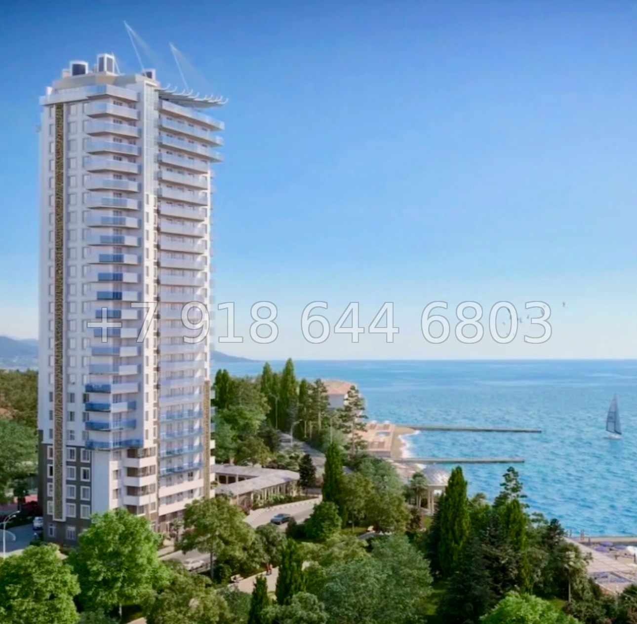 № 58 е. Район Золотого Треугольника Сочи  - миниатюра 31