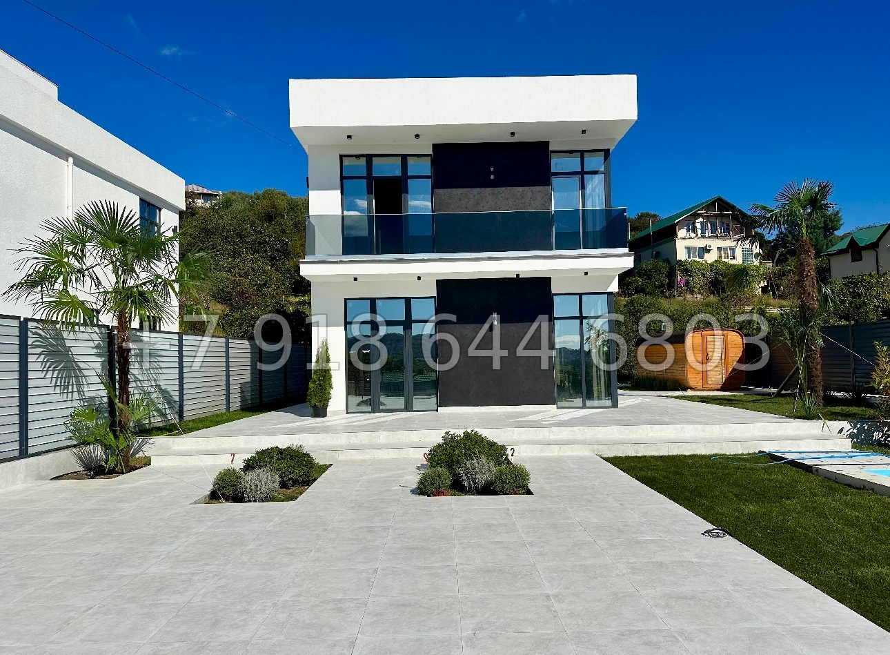 № 12 Б. Дома с бассейном в Адлере  - миниатюра 5