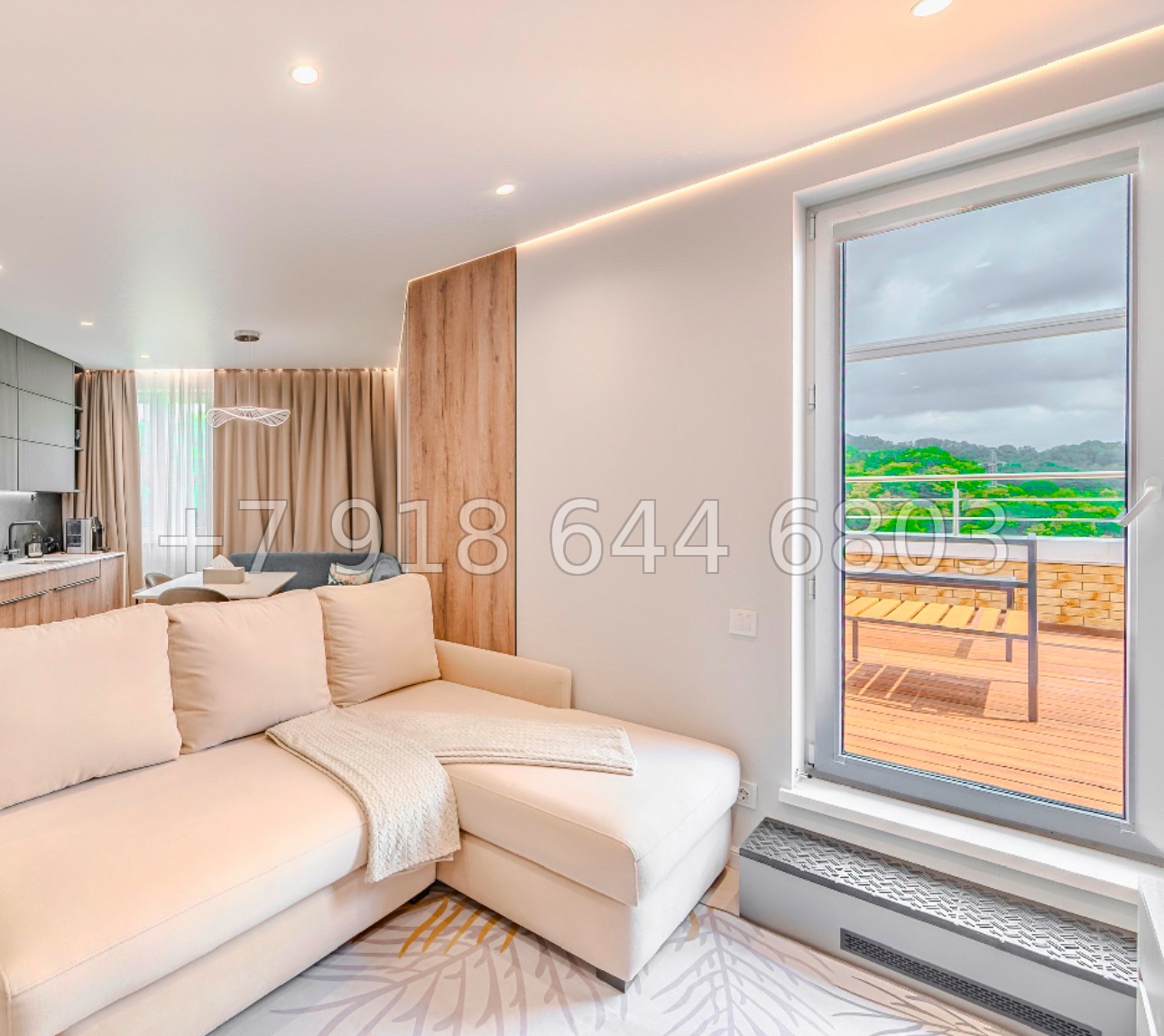 № 34р. Пентхаус с видом на море в Адлере ЖК Морская Симфония-2 - миниатюра 18