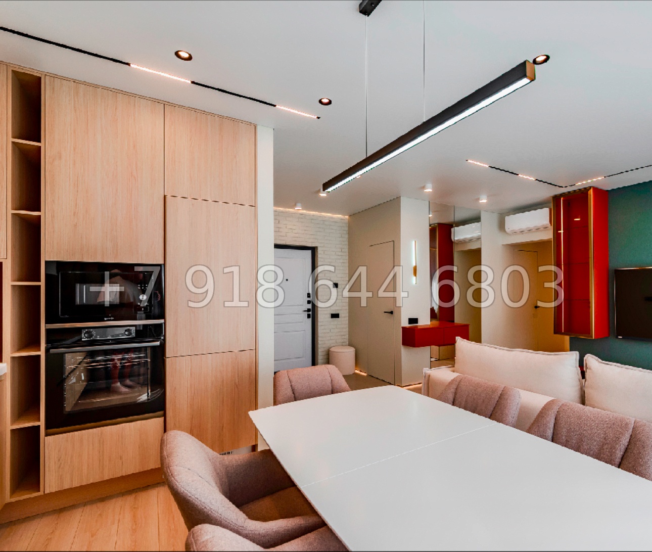 № 18р. Квартира с хорошим дорогим ремонтом в ЖК 123 Сочи  - миниатюра 23