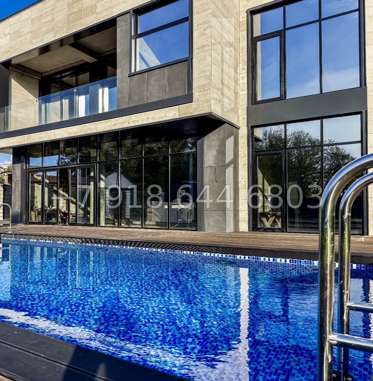 № 30 м. Роскошные две виллы с бассейном в Адлере  - миниатюра 2