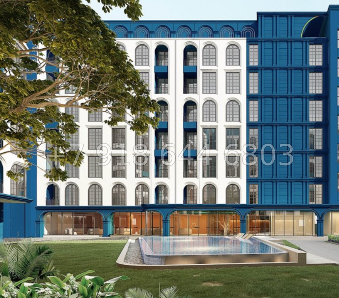 № 1. Above Element Condominium Art House Банг Тао пляж район - миниатюра 12