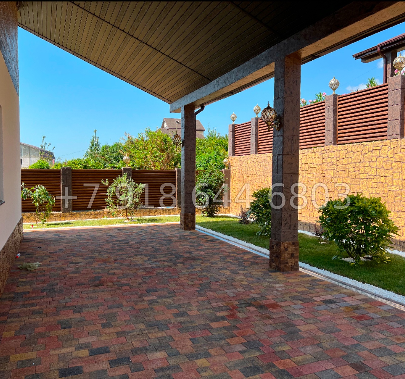 № 168 Б. Дом с большим бассейном в Адлере  - миниатюра 6