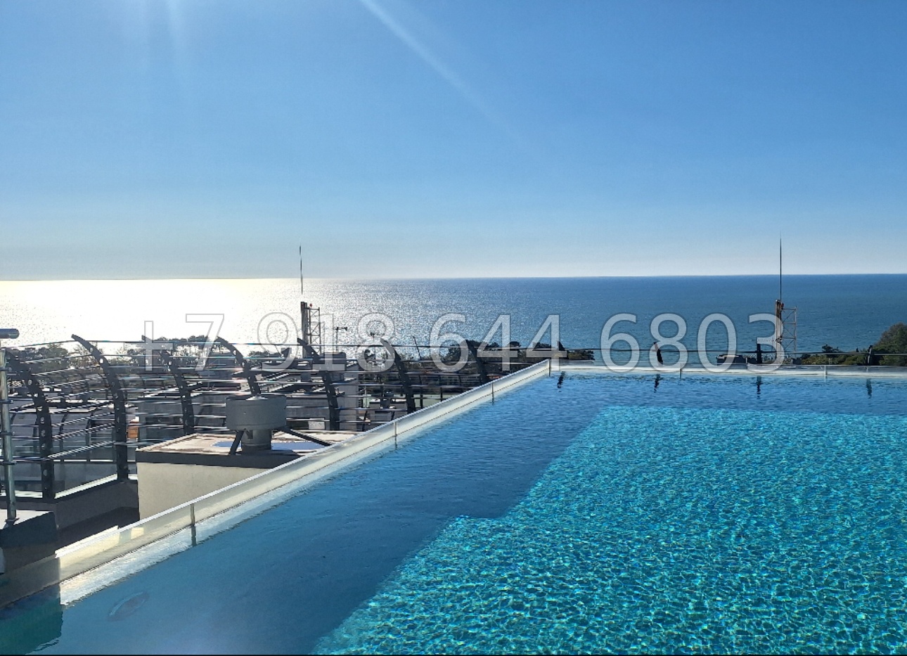 № 211 р. Квартира с бассейном у моря в Сочи  - миниатюра 1