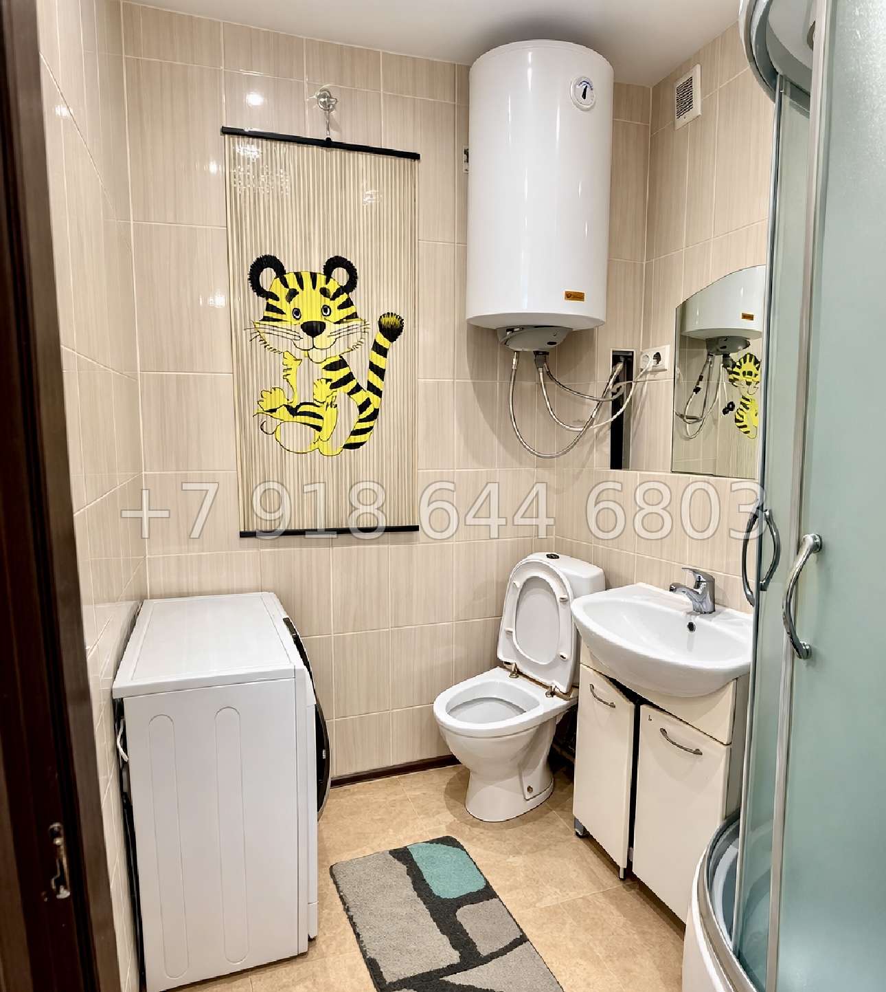 № 82 х. Двухкомнатная квартира в центре Сочи  - миниатюра 8