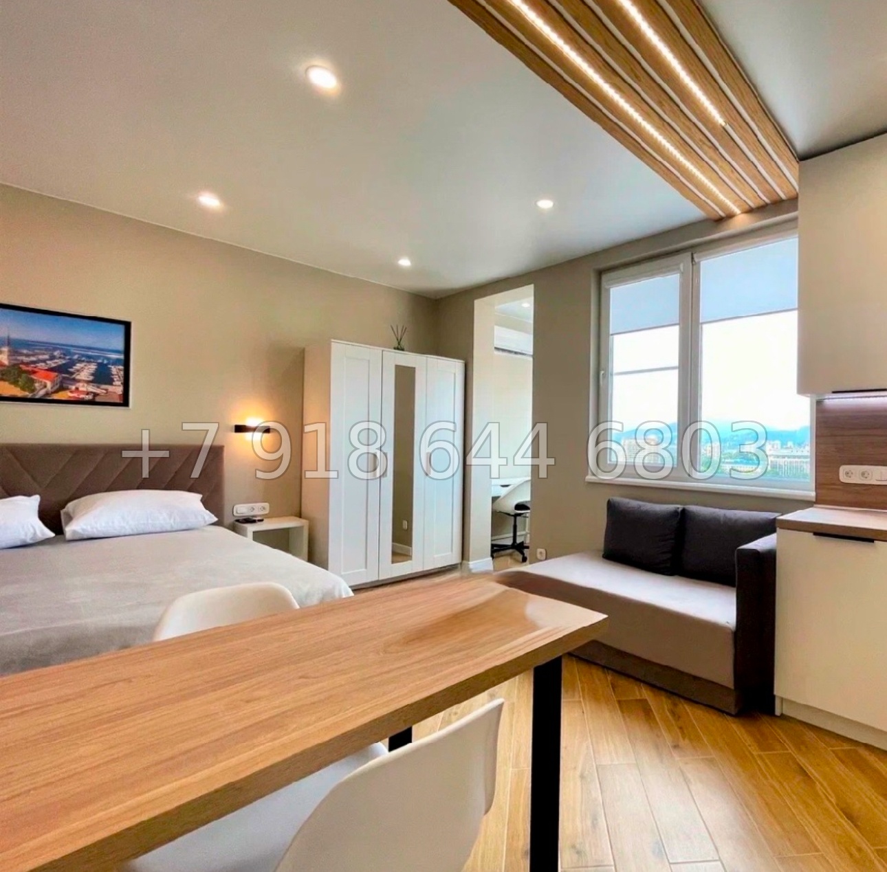 № 152 р. Квартира в Адлере с видом на море  - миниатюра 9