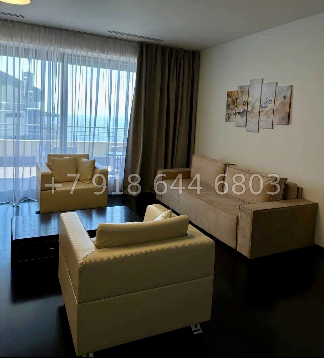 № 8г. Квартира в Ялте . Большая площадь. Вид на море - миниатюра 5