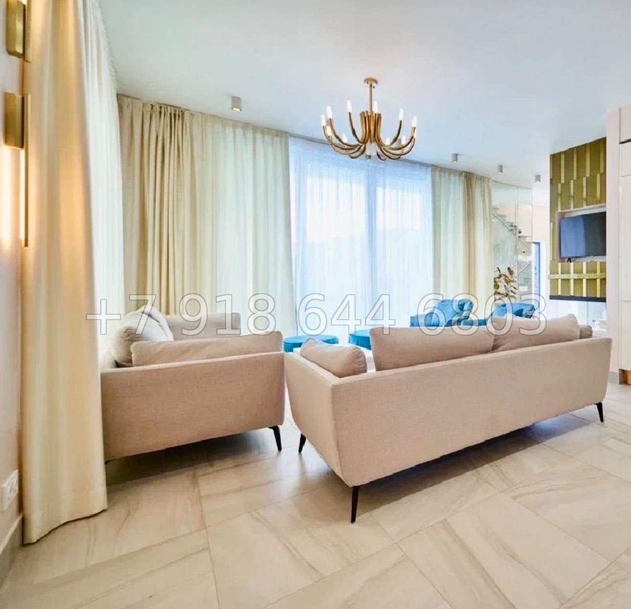 № 159 Б. Дом с ремонтом и бассейном в Адлере  - миниатюра 21