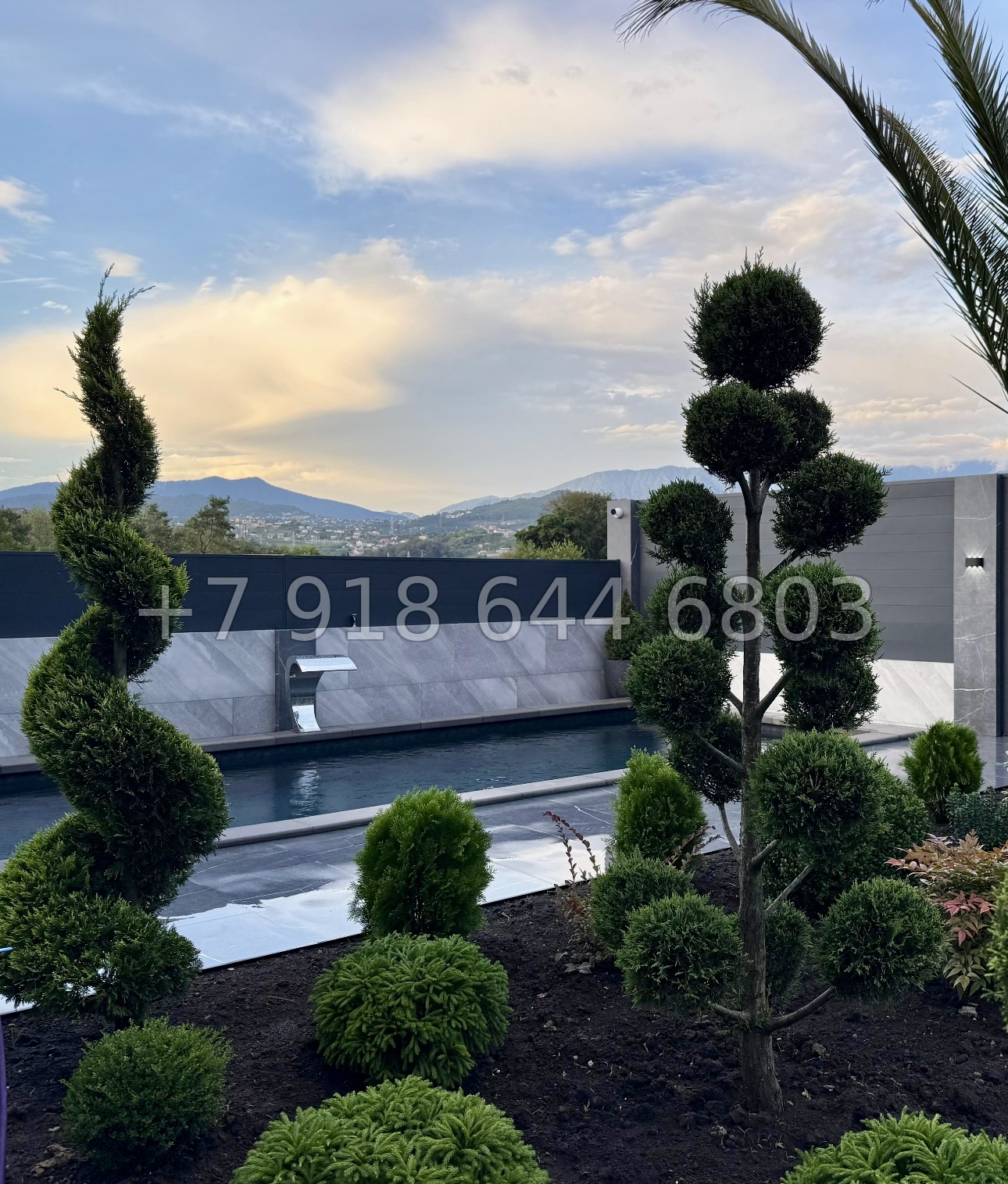 № 63 Б. Красивый дом с бассейном в Адлере  - миниатюра 7