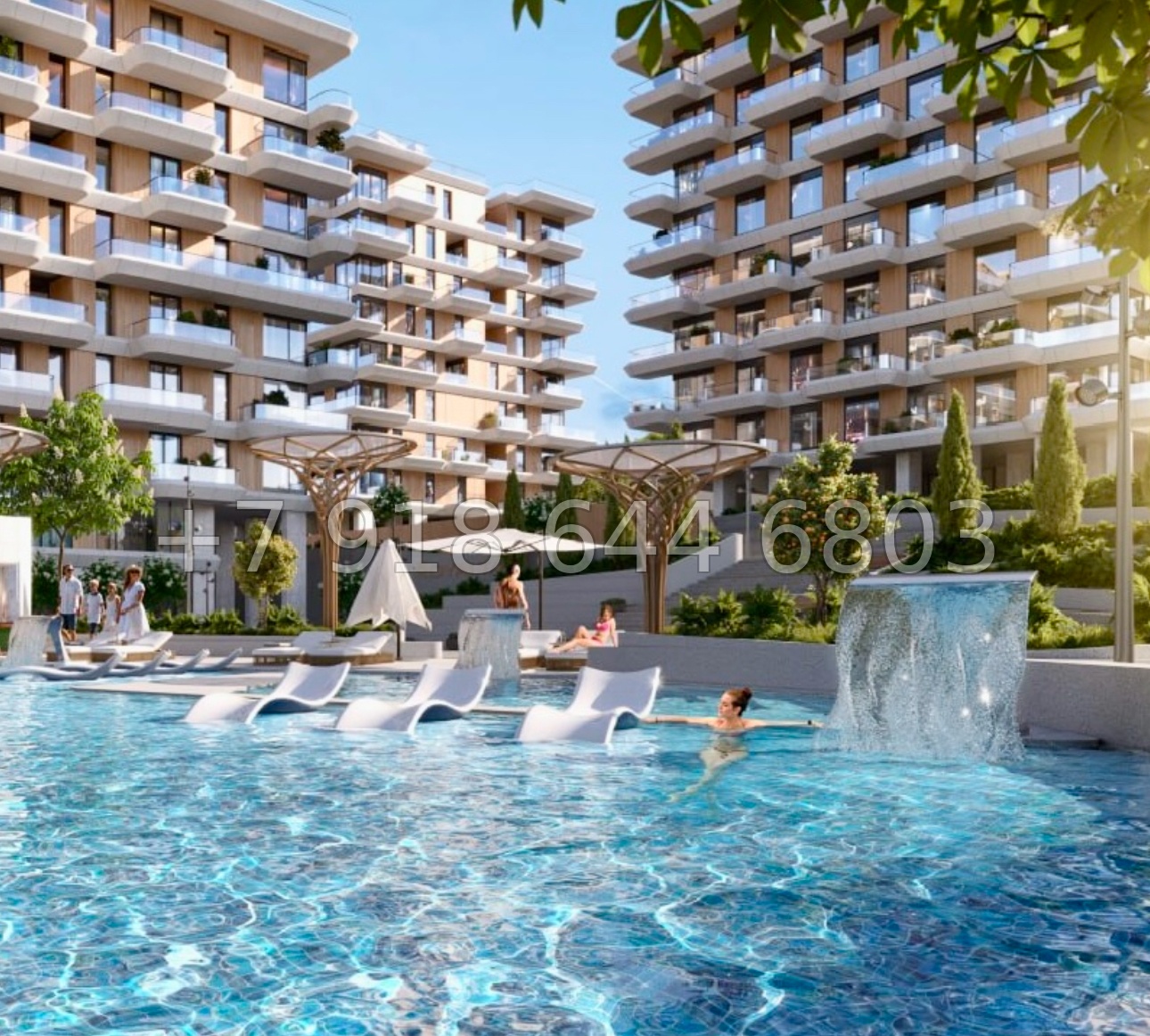 № 36 ю. ЖК Южная Резиденция Роялта Ялта - миниатюра 1