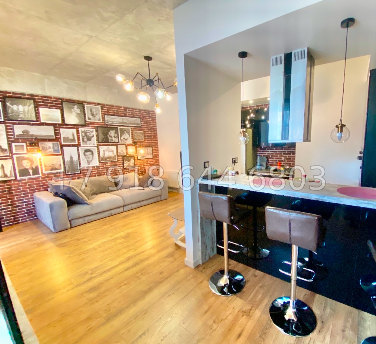 № 418 р. Квартира большая площадь в Сочи  - миниатюра 1