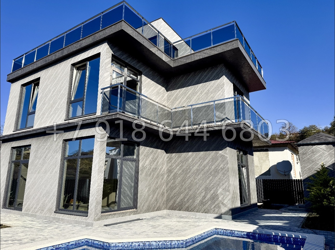 № 37 А. Три дома с видом на море в Адлере  - миниатюра 9