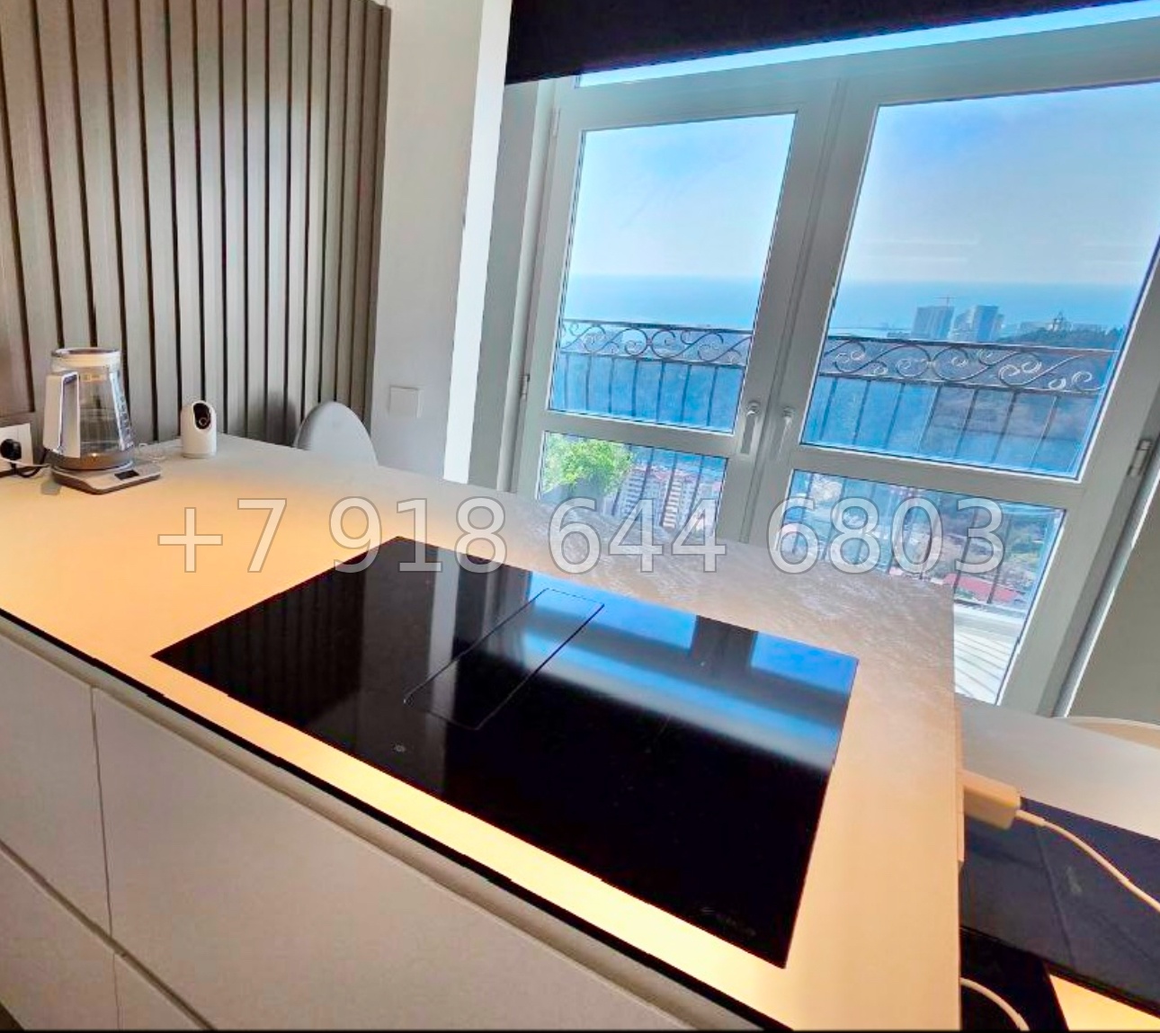 № 333 р. Квартира с прекрасным видом на море в Сочи ЖК Меркато  - миниатюра 4