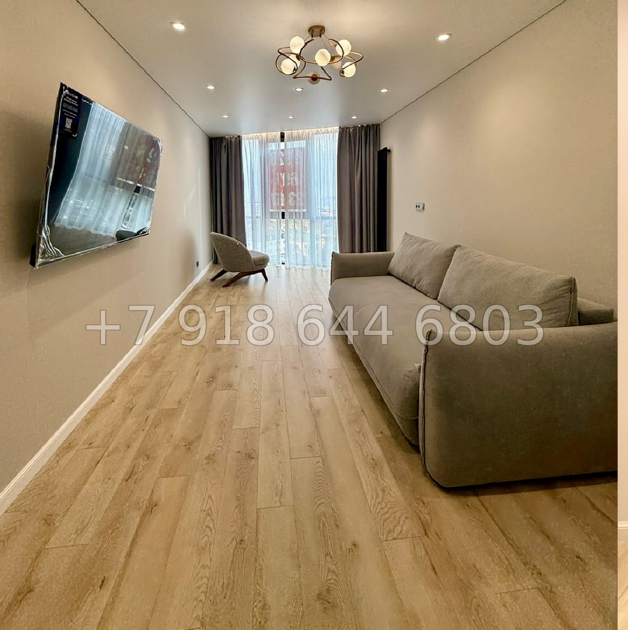 № 234 р. Двухкомнатная Квартира в Адлере. ЖК Морская Симфония 2 - миниатюра 7