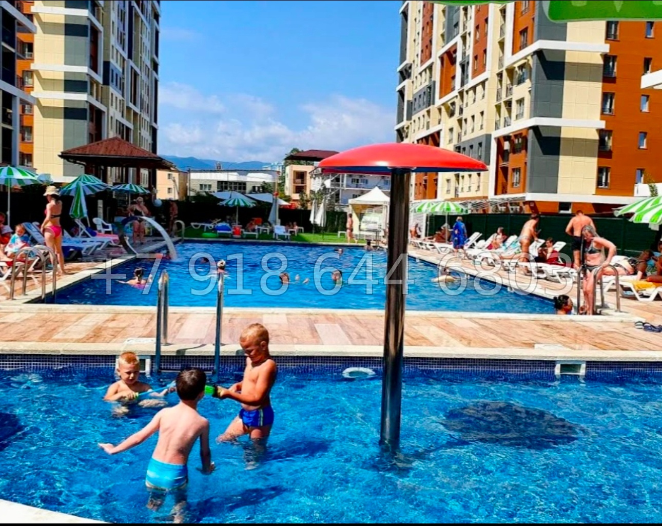 № 160 р. Квартира с видом на море в ЖК Каравелла Португалии Сочи  - миниатюра 17