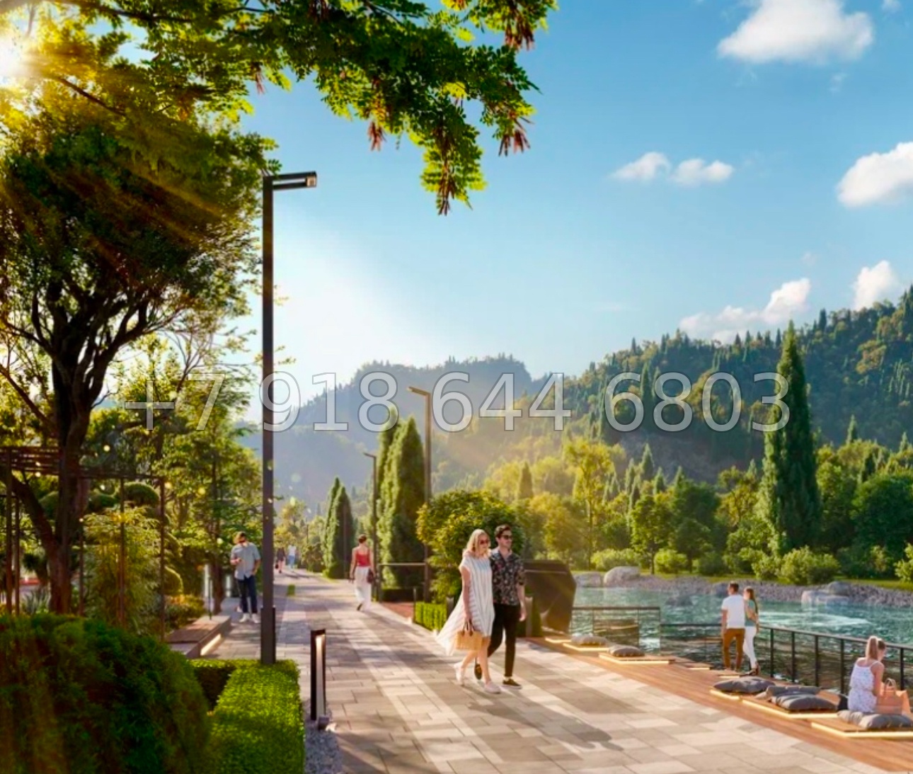 № 1 у. Квартиры в ЖК Светский Лес Сочи - миниатюра 19