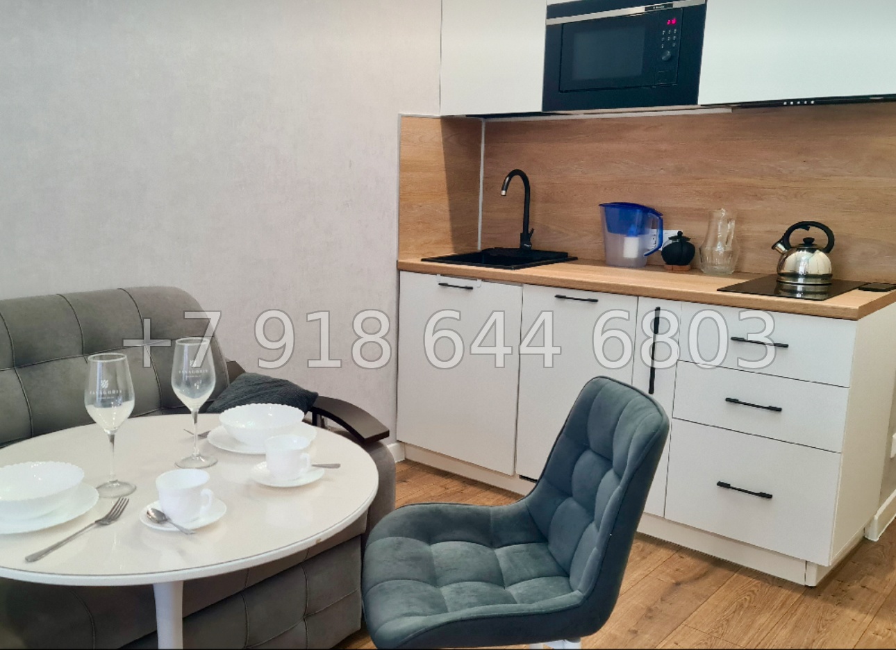 № 26р. Квартира в Дагомысе ЖК Аллея Парк Сочи  - миниатюра 5