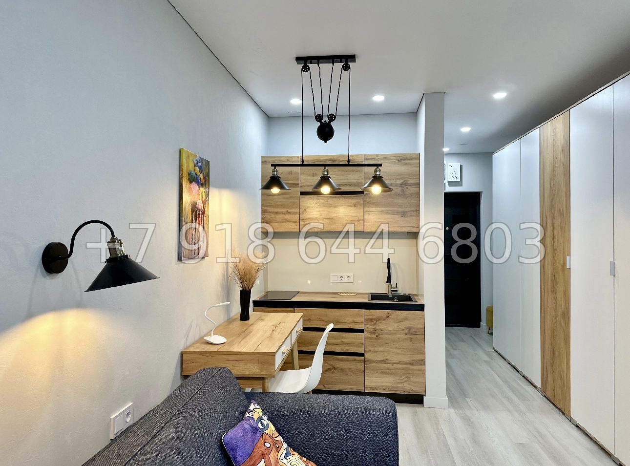 № 44п. Квартира в Сочи с прекрасным ремонтом в ЖК Сочи Парк  - миниатюра 16