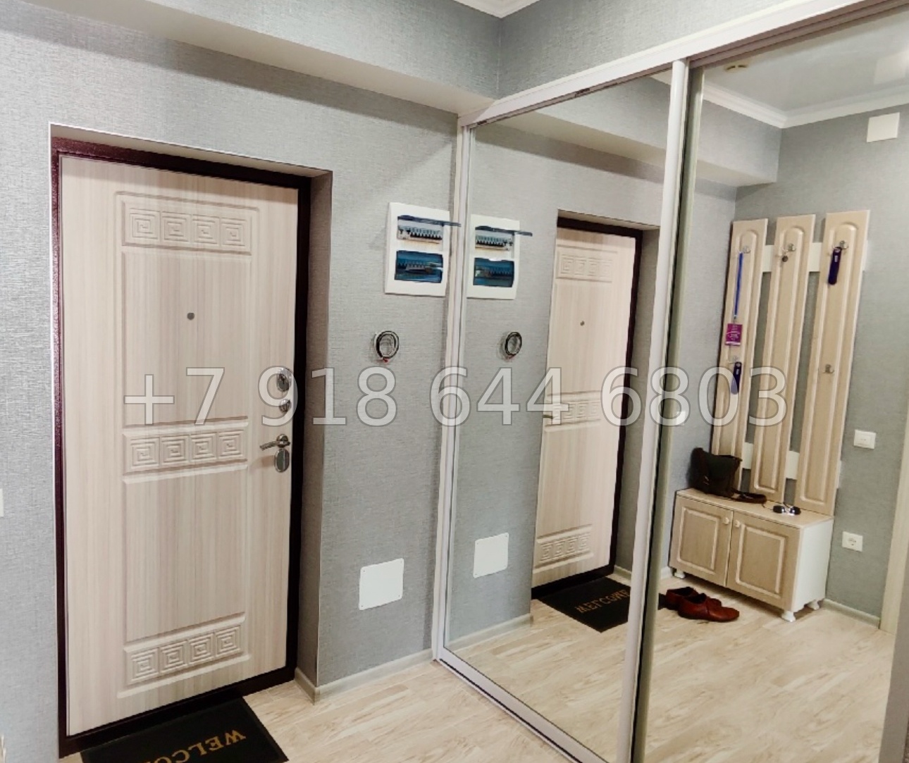 № 381 р. Двухкомнатная Квартира в Сочи. До моря 5 минут пешком  - миниатюра 5