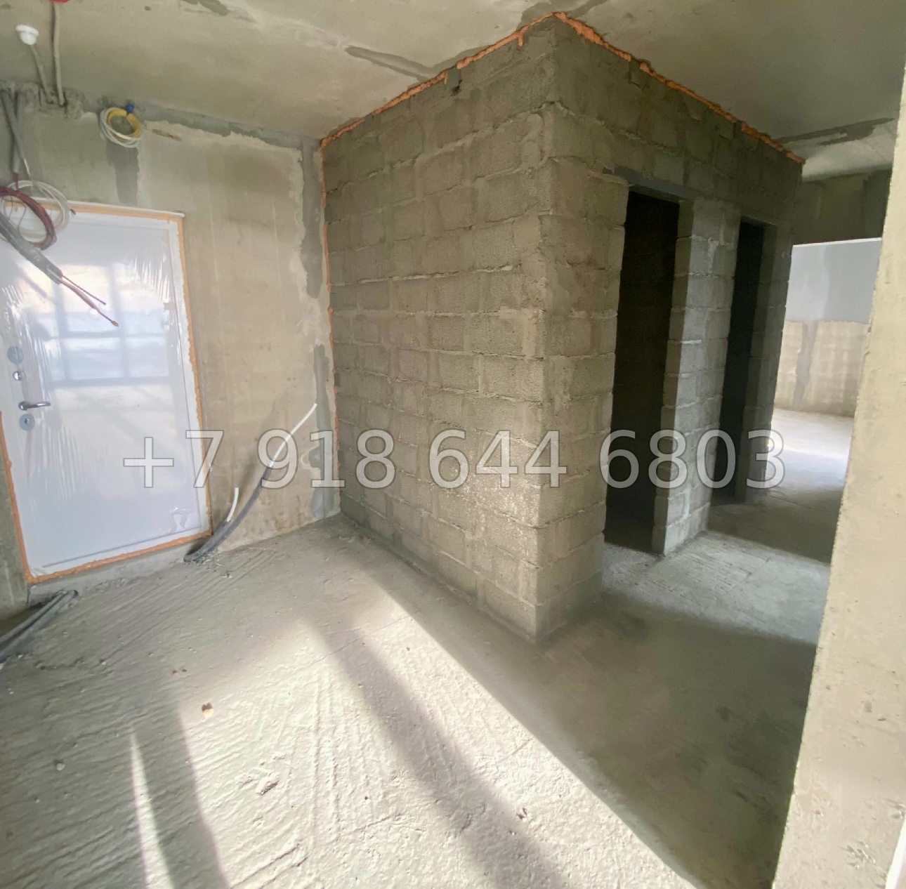 № 296 р. Квартира без ремонта. Вид на Чёрное море. Адлер  - миниатюра 7