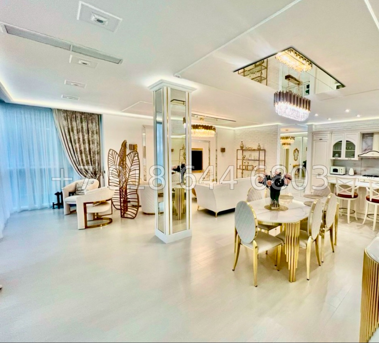 № 36е. Большая квартира в Сочи. ЖК Лазурный Сочи  - миниатюра 24