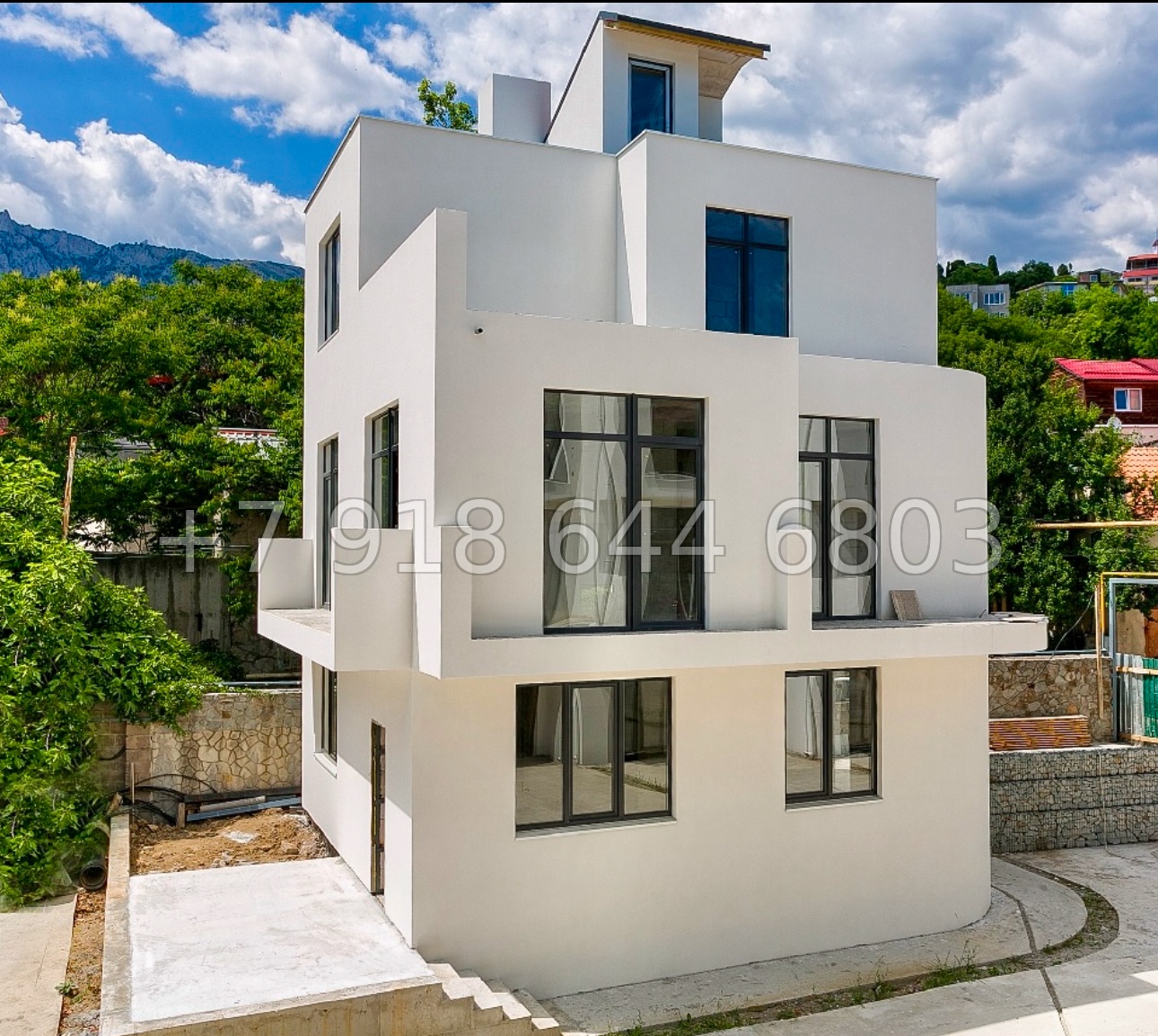 № 11 н. Таунхаусы в Ялте с видом на Чёрное море  - миниатюра 7