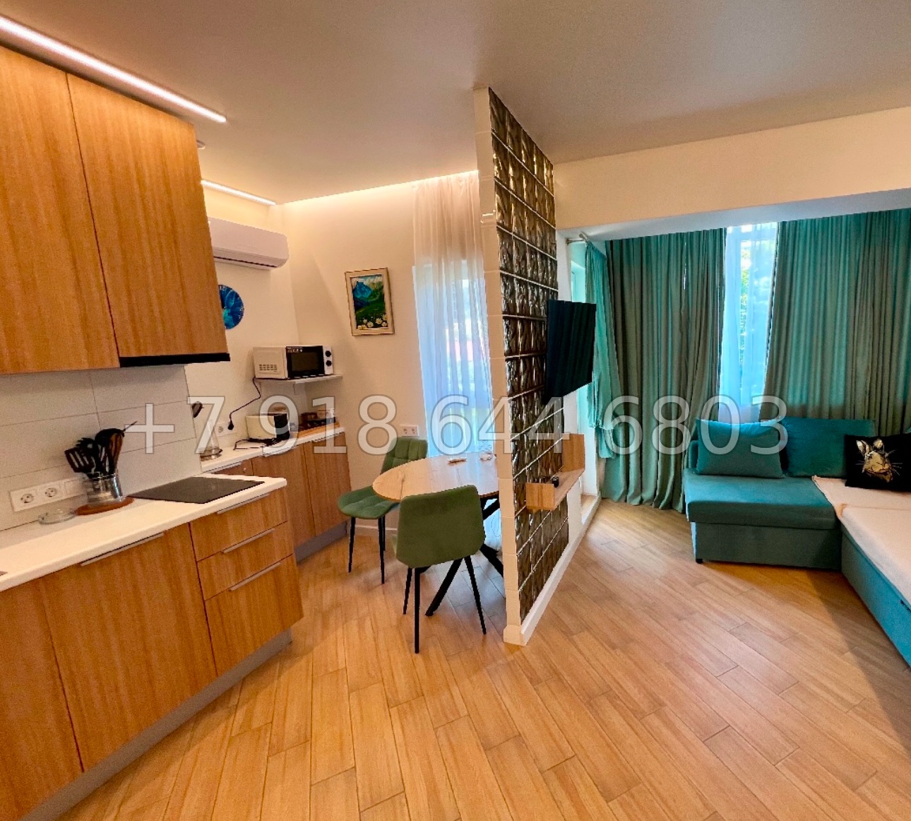 № 97р. Квартира в ЖК Сен-Тропе Сочи Кудепста - миниатюра 8