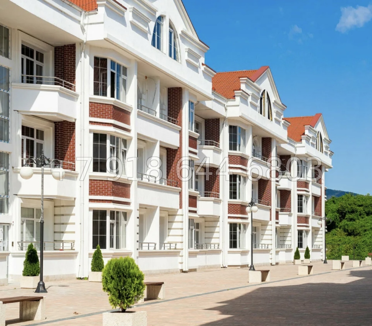 № 25п. Квартира в Адлере ЖК Курортный  - миниатюра 2