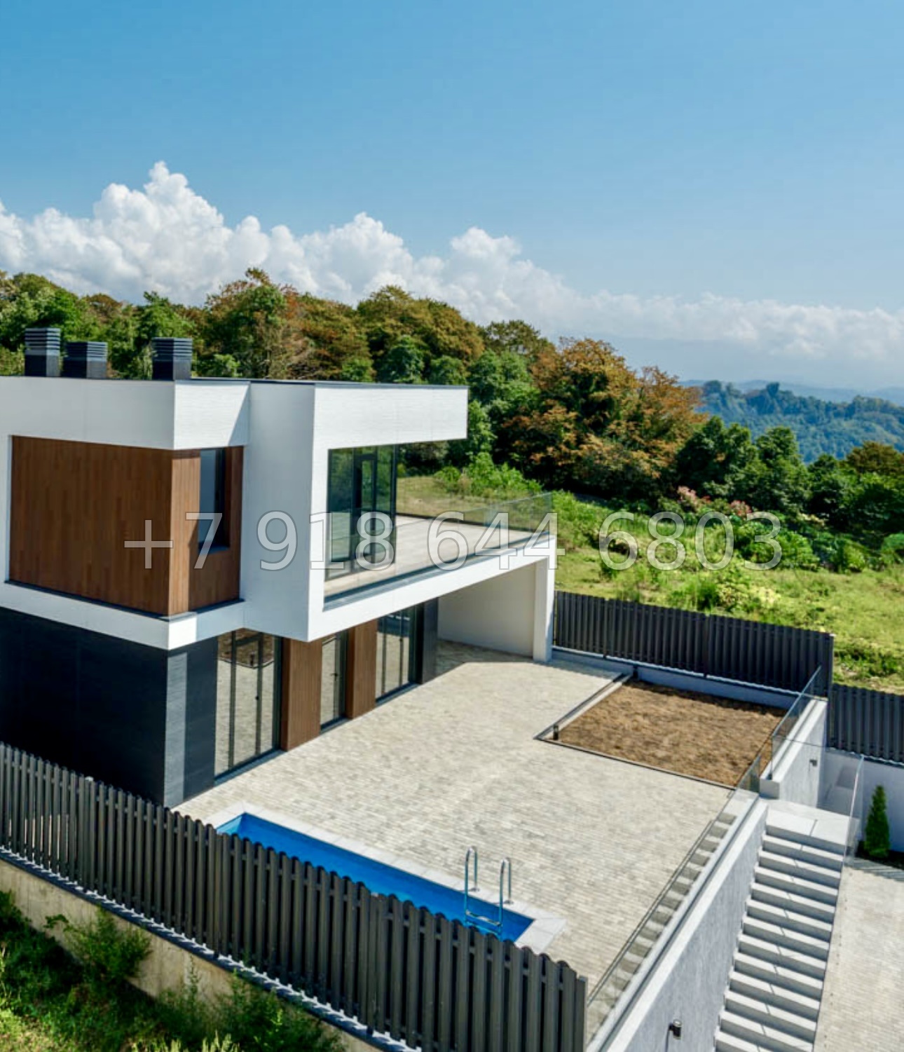 № 36 Б. Дома с бассейном в Адлере  - миниатюра 15