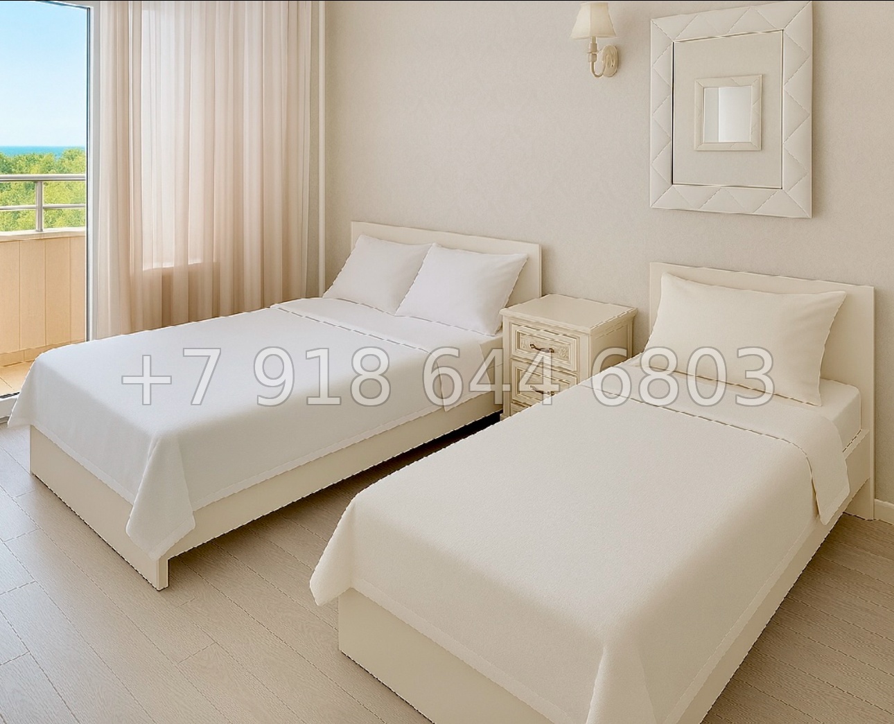 № 91р. Четырехкомнатная квартира на море в Адлере ЖК Морская Симфония  - миниатюра 16