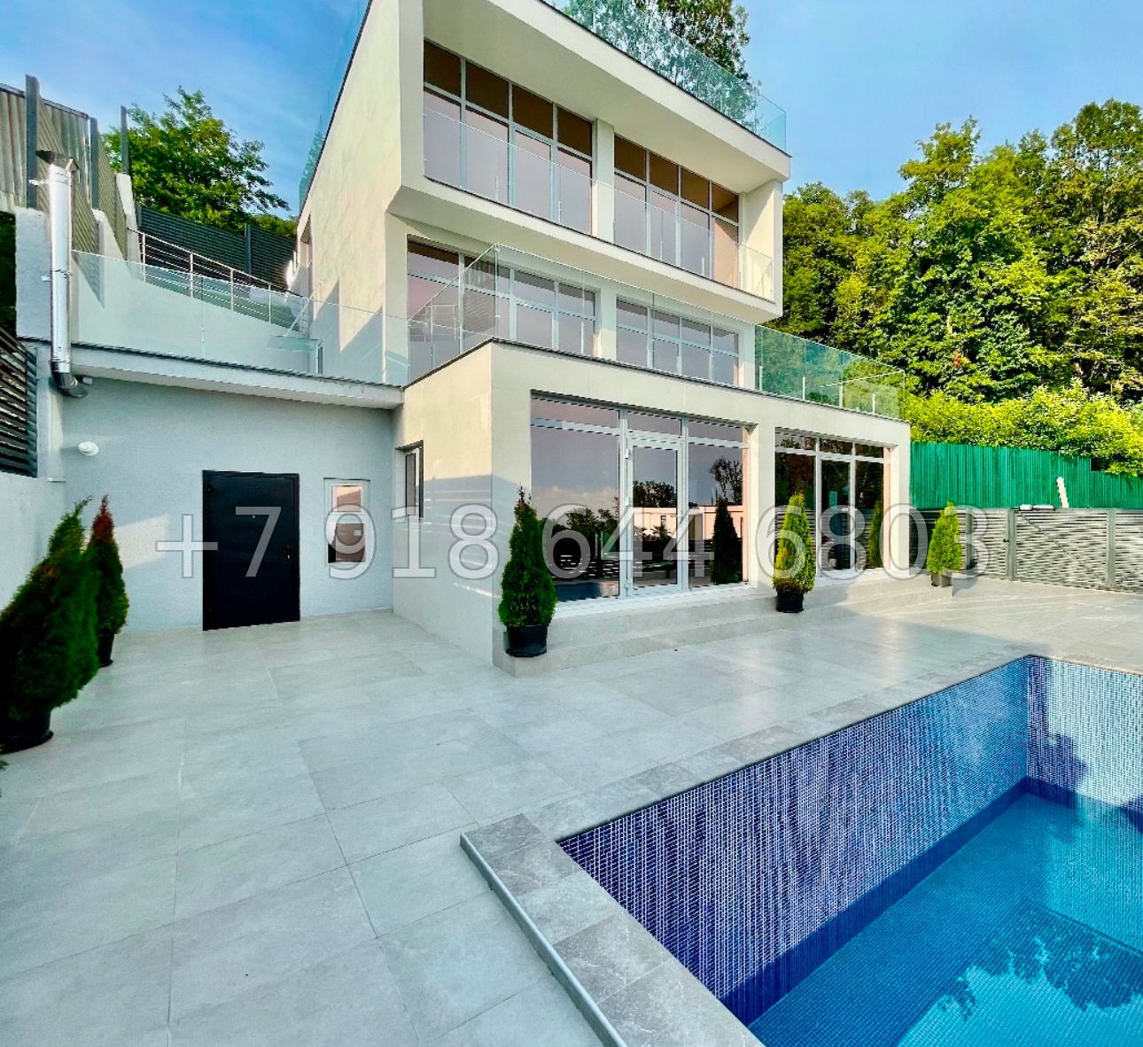 № 239 в. Дом с бассейном и с видом на море в Сочи  - миниатюра 9