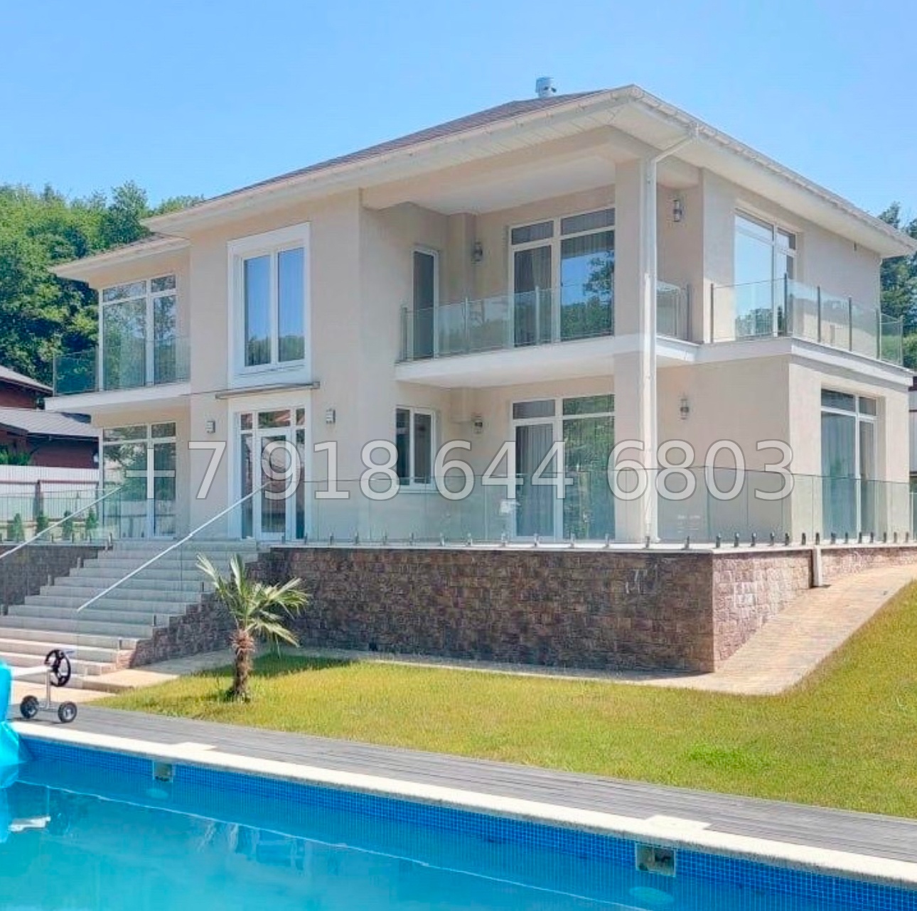 № 80в. Роскошный особняк в Сочи для жизни  - миниатюра 1