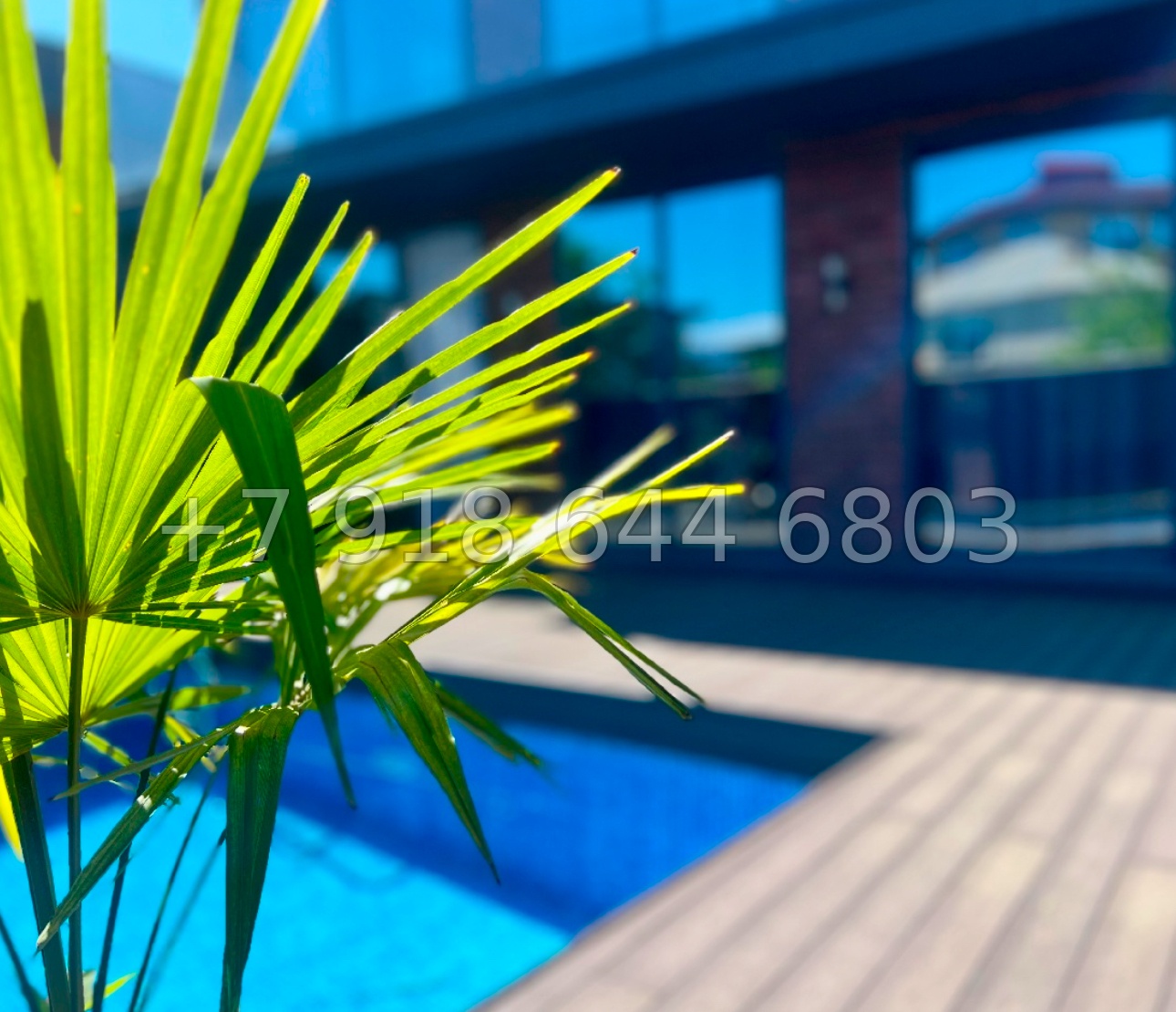 № 222 Б. Дом с хорошим ремонтом и бассейном в Адлере  - миниатюра 6