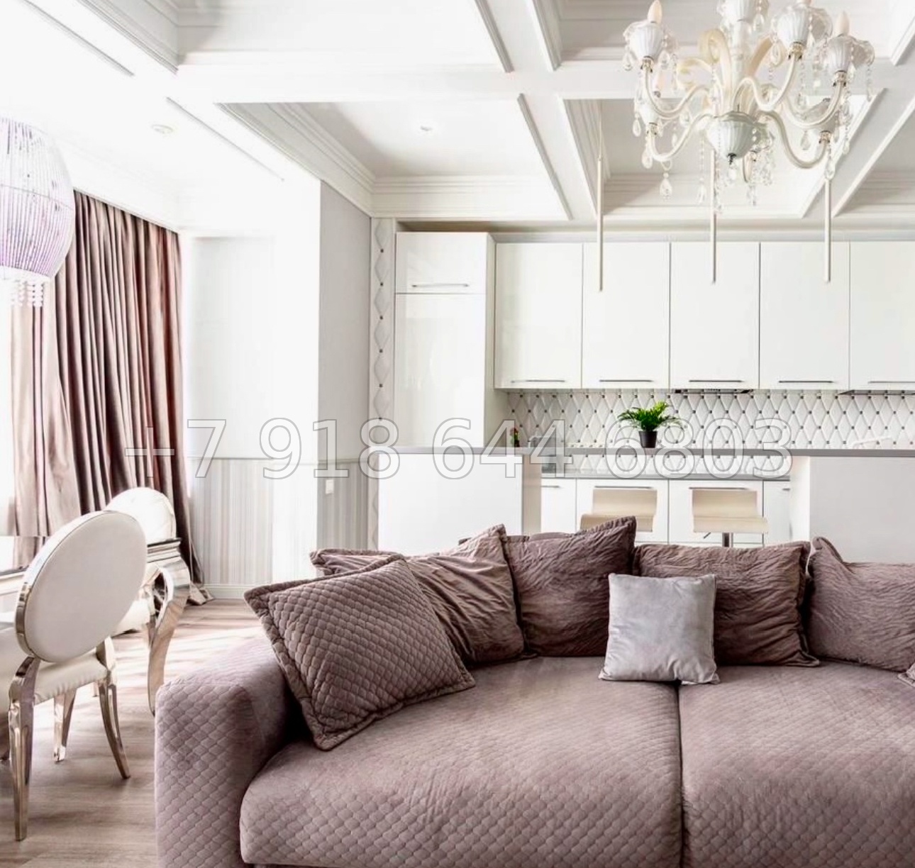 № 72 ш. ЖК Московия четырехкомнатные  апартаменты в центре города Сочи  - миниатюра 9