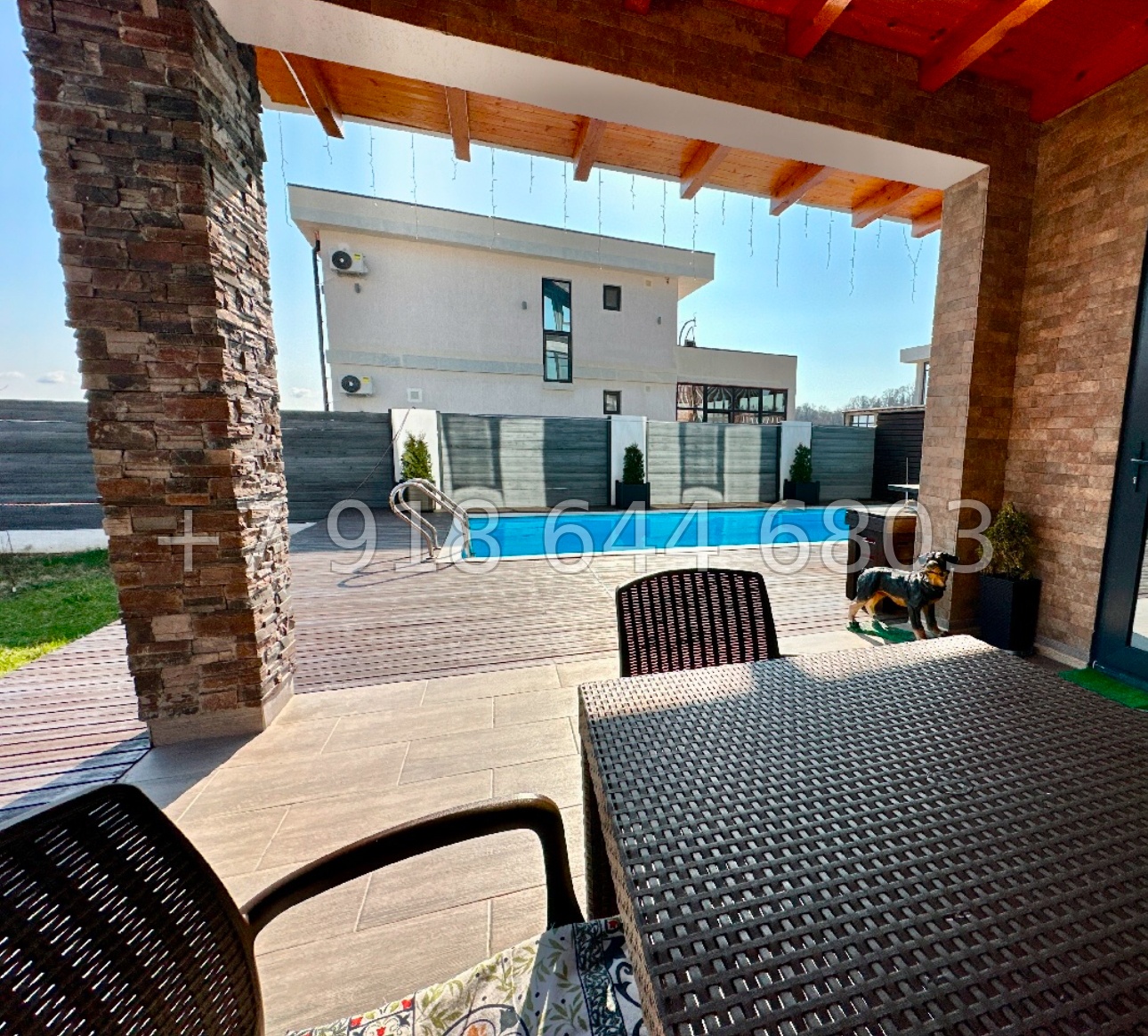 № 221 Б. Дом с бассейном в Сочи Каштаны  - миниатюра 31