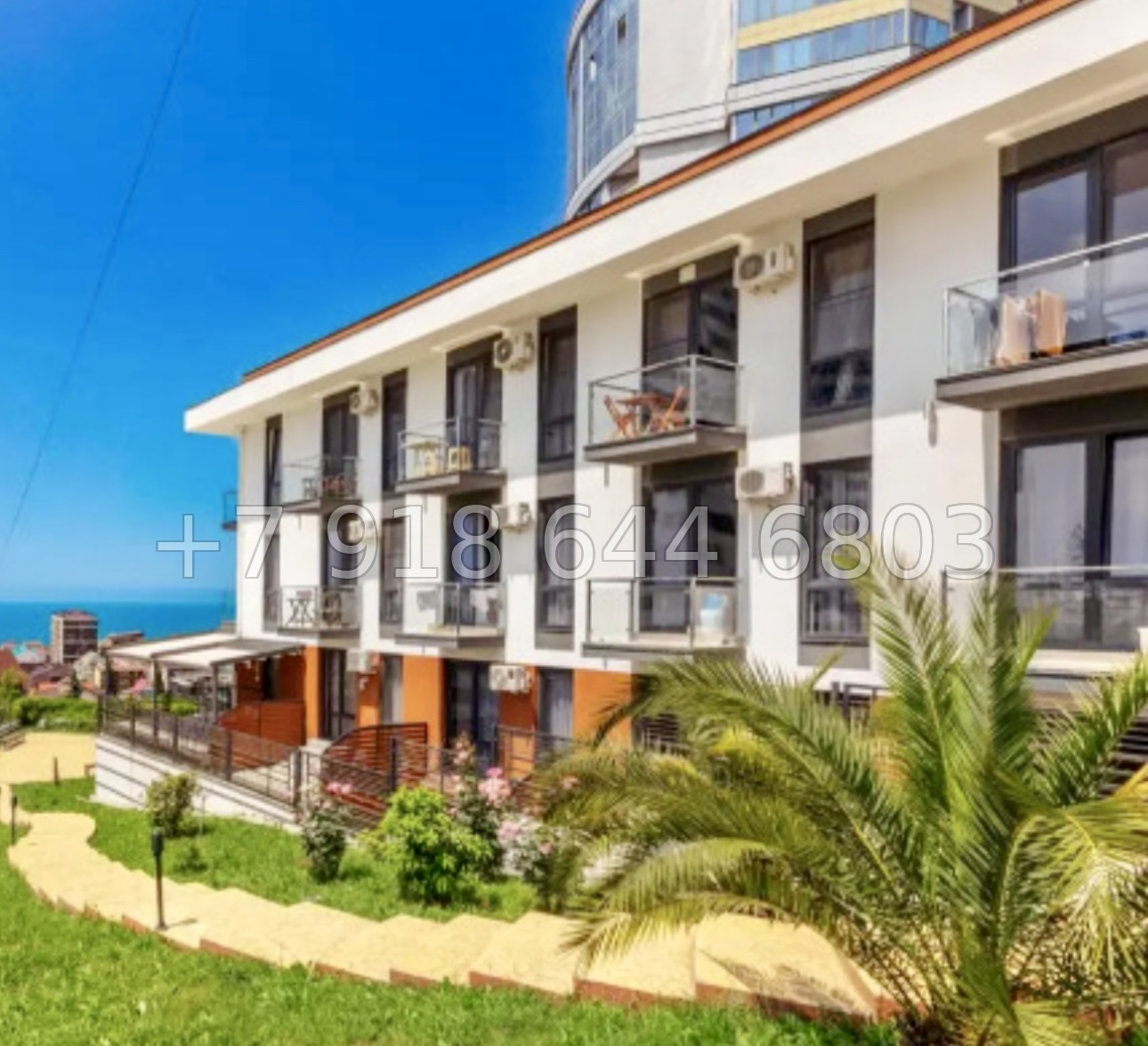 № 6п. Квартира с бассейном в Адлере  - миниатюра 20