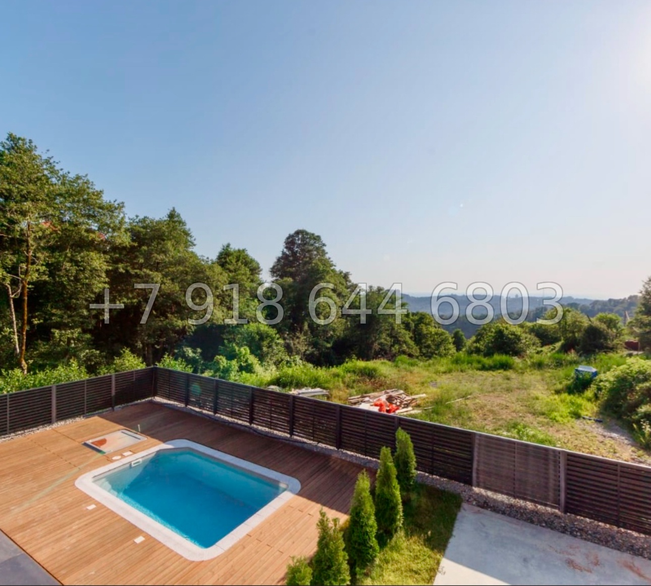 № 227 в. Дом с бассейном и с видом на море в Сочи  - миниатюра 9