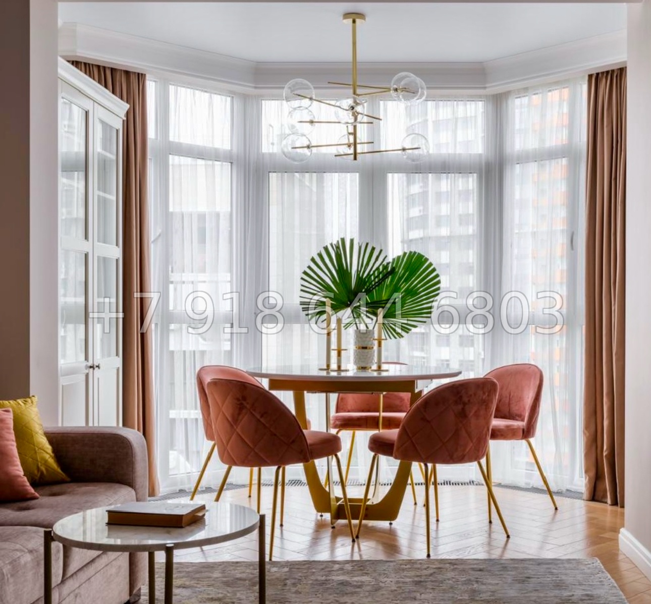 № 73р. Дорогой ремонт. Квартира в центре Сочи. ЖК Роз Дель Мар - миниатюра 3