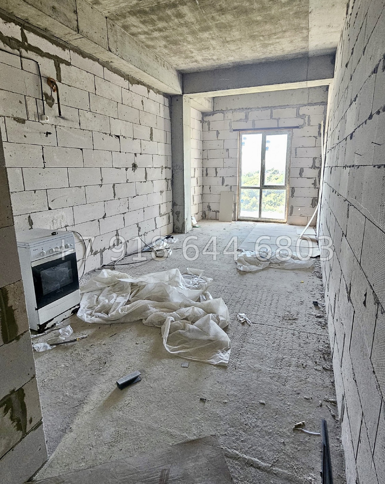 № 48п. Квартира в Сочи. Черновая отделка  - миниатюра 11