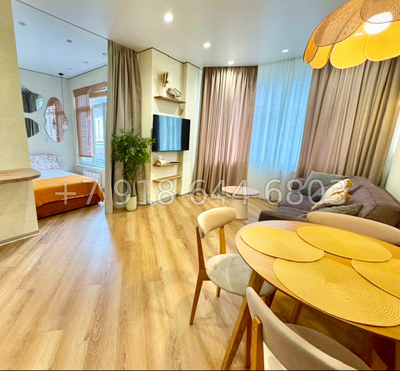 № 187 р. Квартира с хорошим ремонтом в Адлере  - миниатюра 13