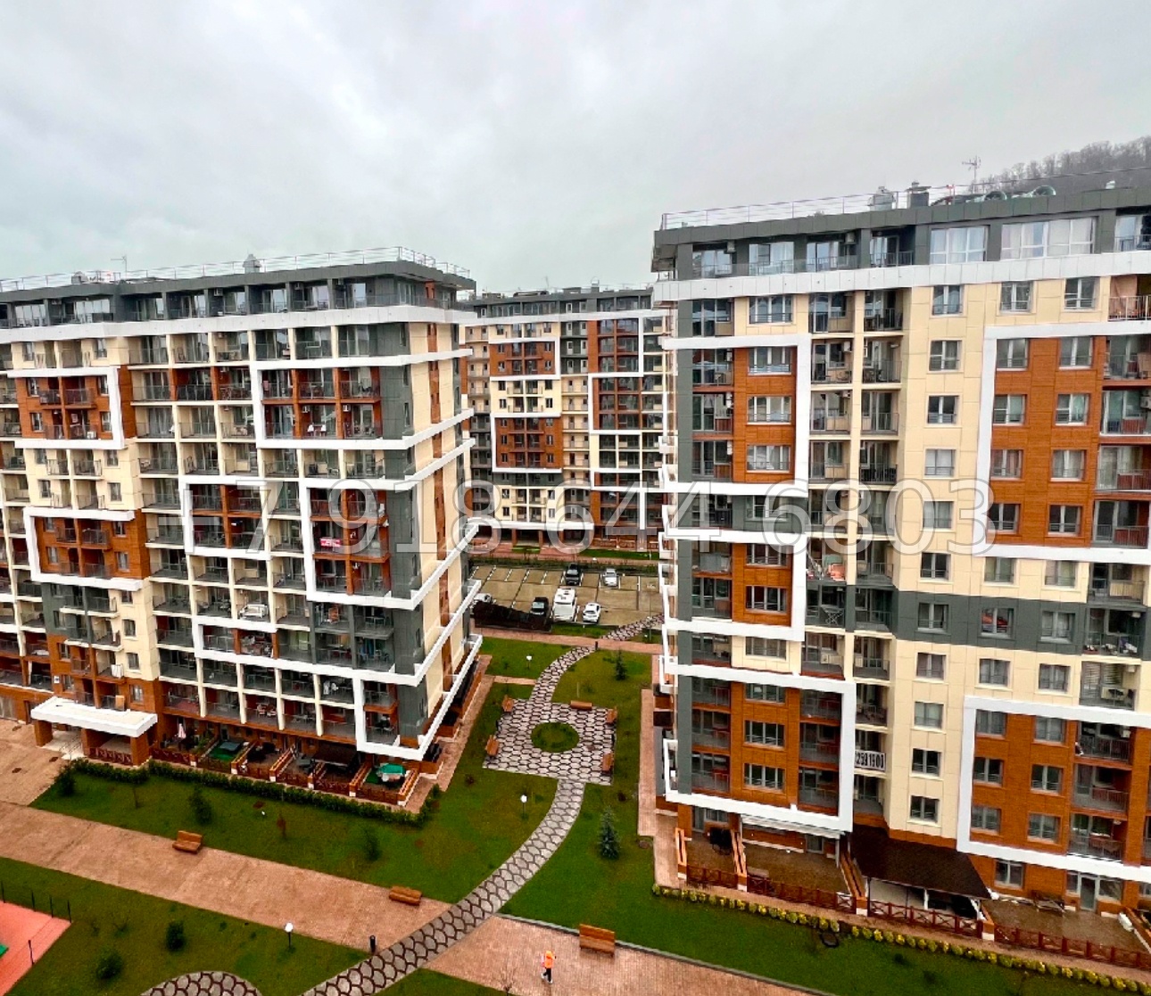 № 367 р. Квартира на море в Сочи ЖК Каравелла Португалии  - миниатюра 5