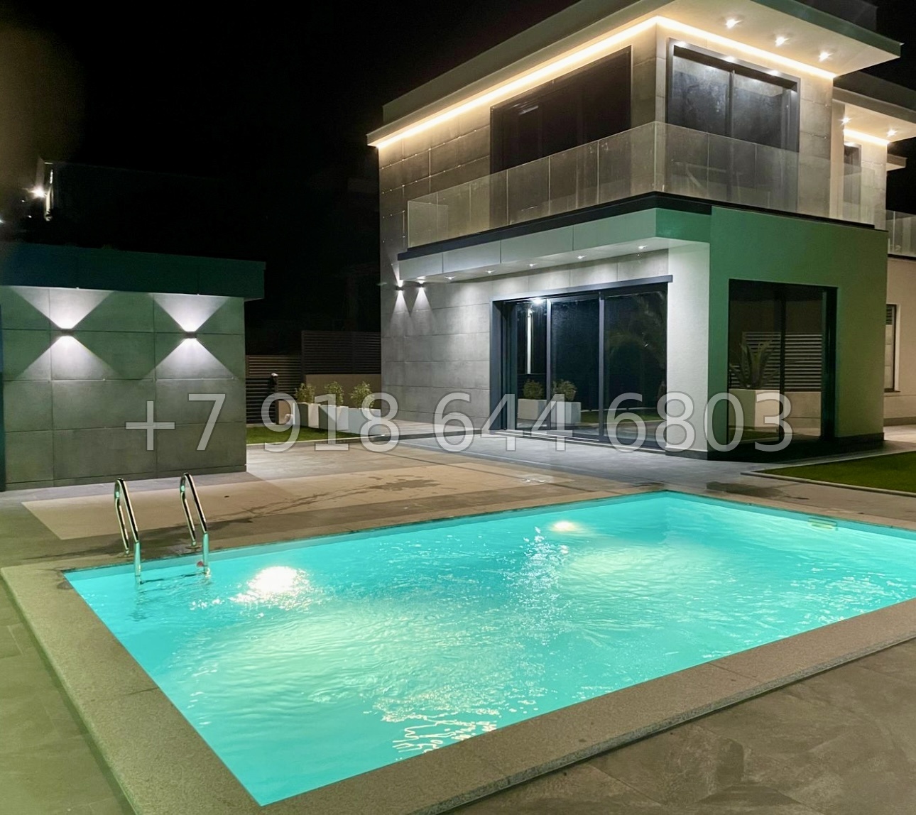 № 48 Б. Дом с бассейном в Адлере  - миниатюра 2