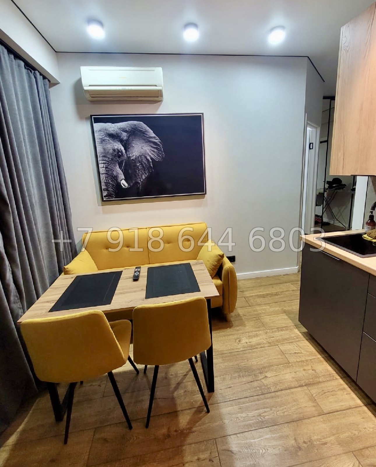 № 79р. Квартира в Адлере. В новом доме. Рядом школа и море - миниатюра 1