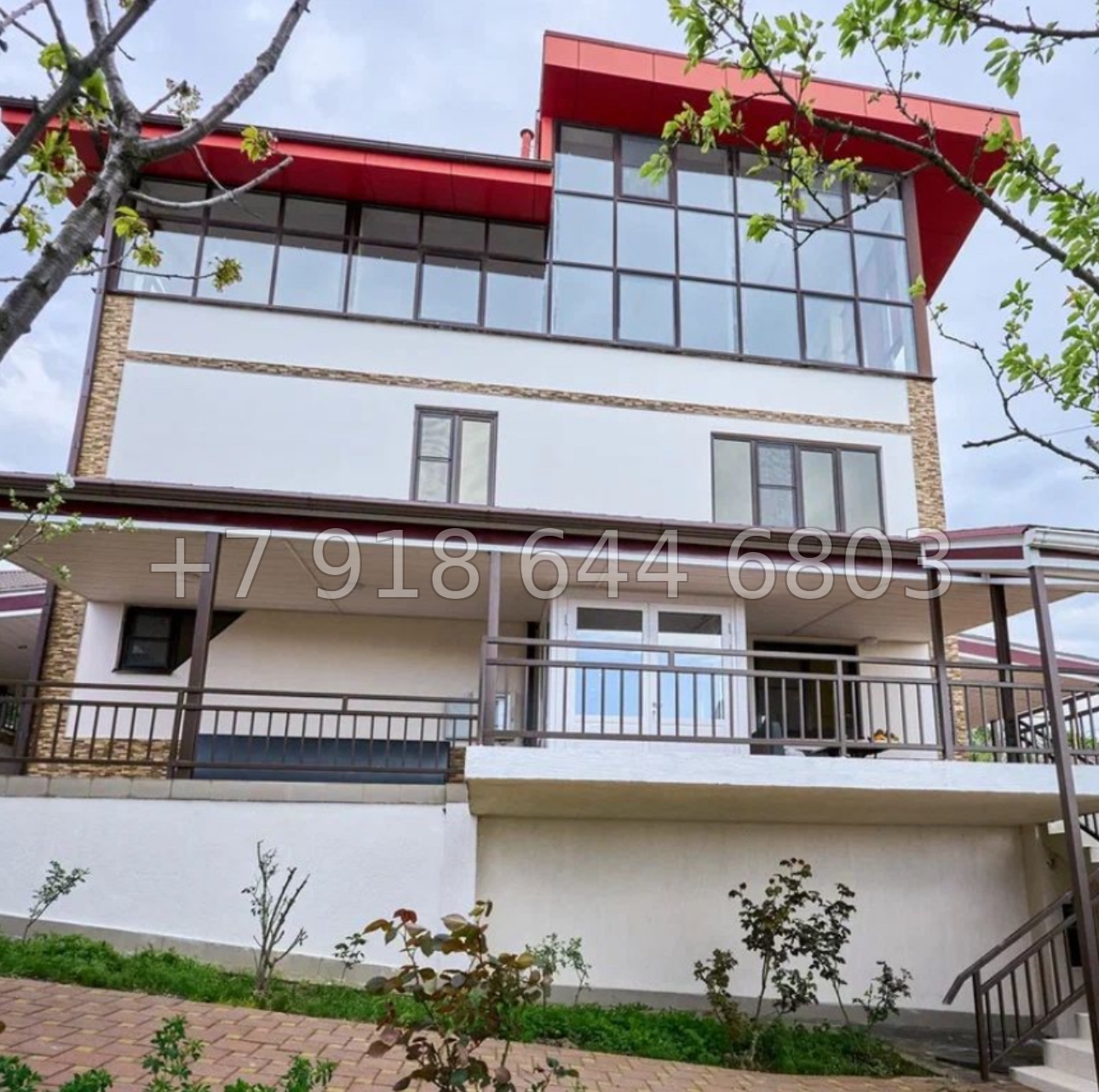 № 174 Б. Три дома в Адлере с большим участком земли  - миниатюра 60