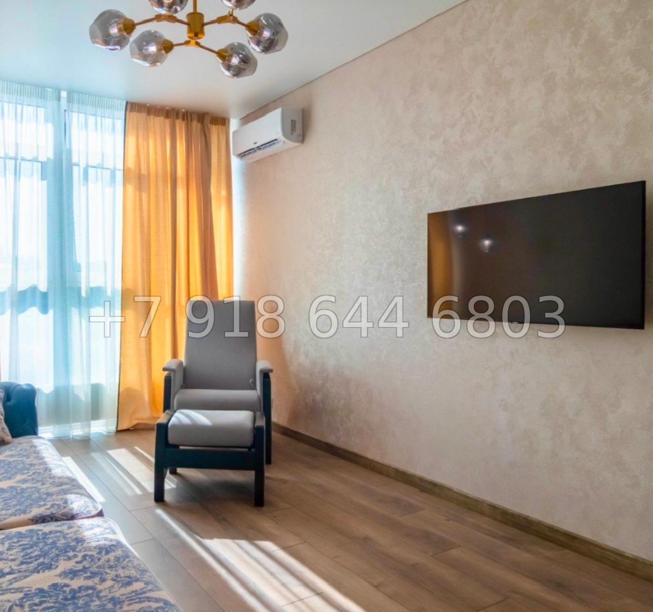 № 14 е. Трёхкомнатная Квартира в центре города Сочи ЖК Огни Сочи  - миниатюра 12