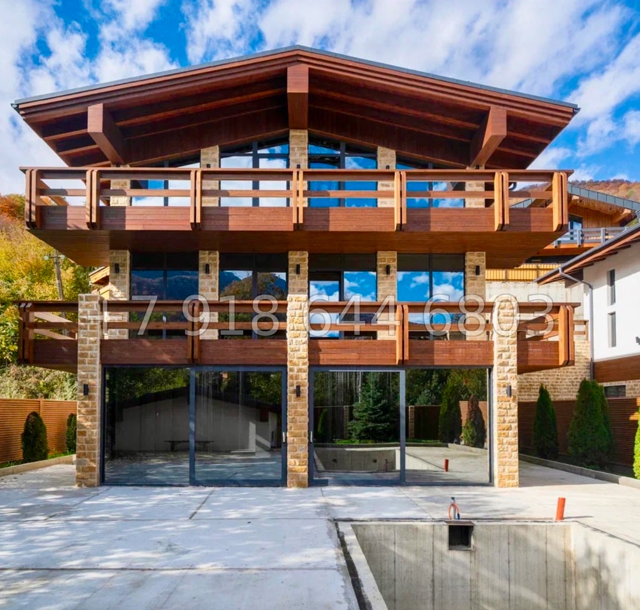 № 52 п. Дом на Красной Поляне с ремонтом  - миниатюра 2