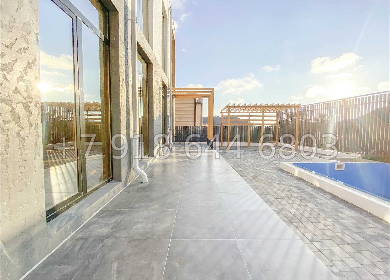 № 100 А. Дом с бассейном в Адлере  - миниатюра 14